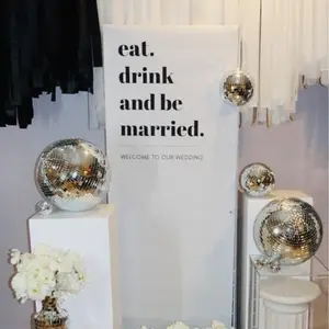 Wedding Welcome Vinyl Banner