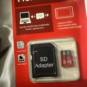 2-Pack 1TB Micro SD Card Memory Card Bundle - High Speed A2 Class 10 U3 V30 Performance, Universal Storage Expansion with SD Adapter for Phone Tablet Camera  GPS Switch