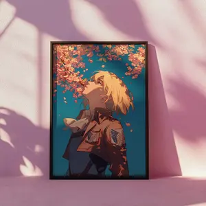 Armin Arlert Art Print Bungo Stray Dogs Poster Kawaii Wall Decor Retro Anime Gift Japanese Manga Art Aesthetic Room Decor