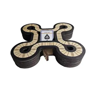 Castle Cribbage Board 4 Lanes