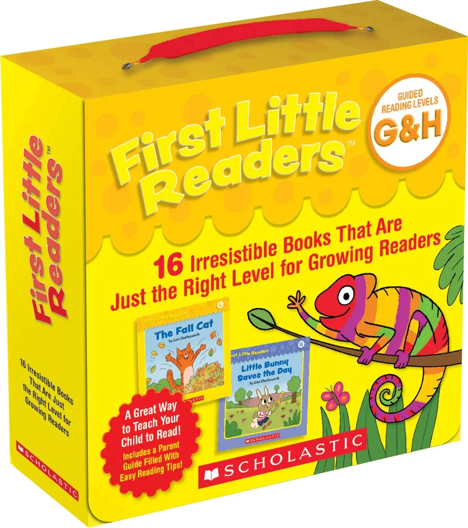 First Little Readers: Guided Reading Levels G & H (Parent Pack): 16 Irresistible Books That Are Just the Right Level for Growing Readers Paperback