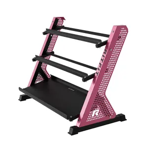 RITFIT PWR05 3-Tier Dumbbell Weight Rack, At Home Gym Equipment, Home Workout Gear, Workout Gear Equipment for Weight Training