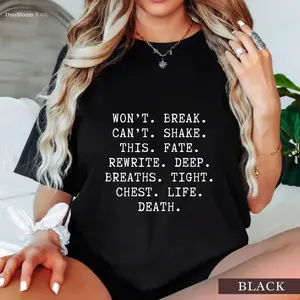 Ariaana Grande Eternal Sunshine Lyric Shirt - Won't Break Can't Shake Tee - Eternal Sunshine Tour 2026 Concert Outfit 2HP