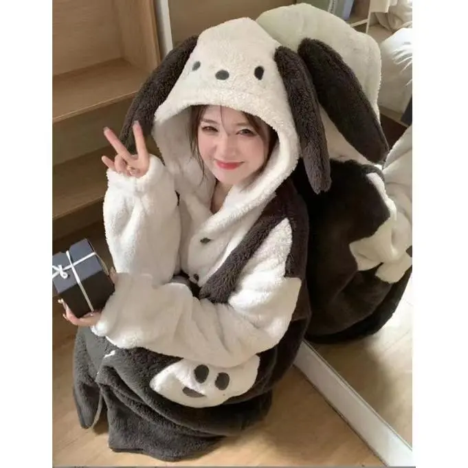 Grey Pacha dog nightgown