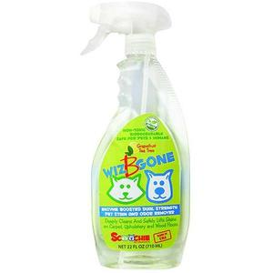 Schoochie Pet 100 Wiz B Gone Stain and Odor Remover For Carpet and Upholstery- 22 oz.