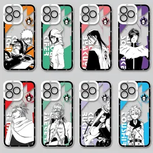 Anime B-BLEACH Ichigo Kurosaki  Phone Case For iPhone 17 16 15 14 13 12 11 - Personalized Aesthetic Design Shockproof Phone Case: Your Perfect Blend of Style and Safety!