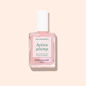 Manucurist Active Plump - Nail Strengthener & Enhancer - Volumizing Effect for Fuller Nails