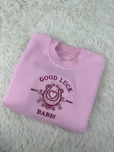 Good Luck, Babe! | Chappell Roan Embroidered Sweatshirt