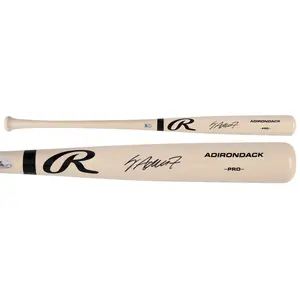 Jo Adell Los Angeles Angels Autographed Blonde Rawlings Pro Bat - Fanatics Authentic Certified