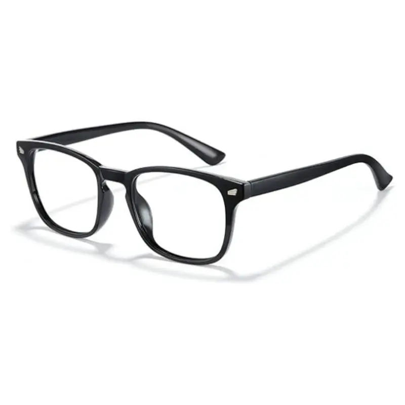 Blue Light Blocking Glasses, Blue Blocker Computer Glasses for Men Women, Anti Glare 400 UV & Eye Strain Fake Square Glasses