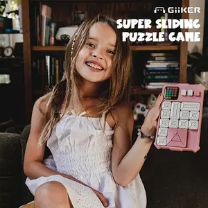 [Children's Day] GiiKER Screen-Free Sliding Puzzle Game for Kids & Adults | Stress Relief | Brain Teaser | Boost Logic & Focus  | Travel-Friendly Toy  | Birthday and Holiday Gift