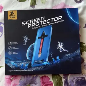 Product Review of MAGIC JOHN 2-Pack Screen Protector for iPhone, Samsung, and Google–Crystal Clear, Scratch-Resistant, Ultra-Smooth Touch, Privacy Protection, Circular Polarized Eye Protection, Easy Installation from 💜**💜