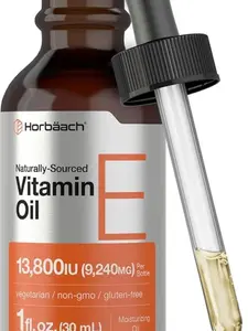 Vitamin E Oil | 13,800IU | 1oz | Vegetarian, Non-GMO, and Gluten Free Formula | Naturally Sourced Liquid Supplement