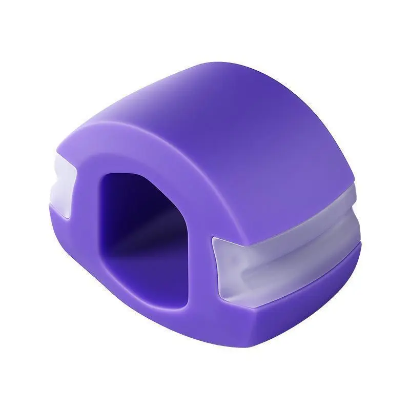 Silicone Jaw Exerciser Facial Care Tool, Facial Yoga Trainer for V-Shape Sculpting, Jawline Defining, and Anti-Aging Firming