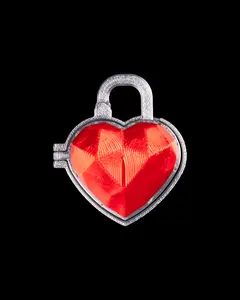 Heart Lock Stash Container | Love Stash Collection | 3D Printed Heart Safe Box