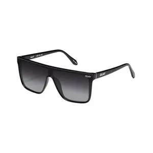 Quay Australia Women's Nightfall Flat Top Shield Sunglasses