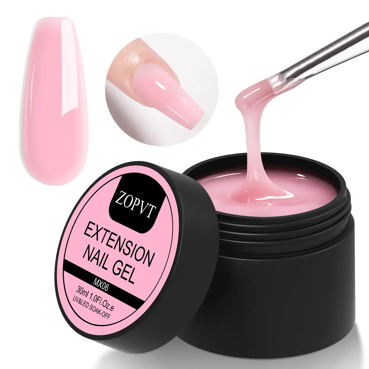 12 Colors 30ML Nail Builder Poly Extension Gel, Long-Lasting Fragile Nail Repair, Carving & Sculpture Multi-Purpose, Home DIY & Salon Use