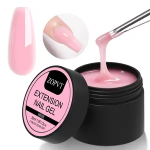 12 Colors 30ML Nail Builder Extension Gel, Long-Lasting Fragile Nail Repair, Carving & Sculpture Multi-Purpose, Home DIY & Salon Use