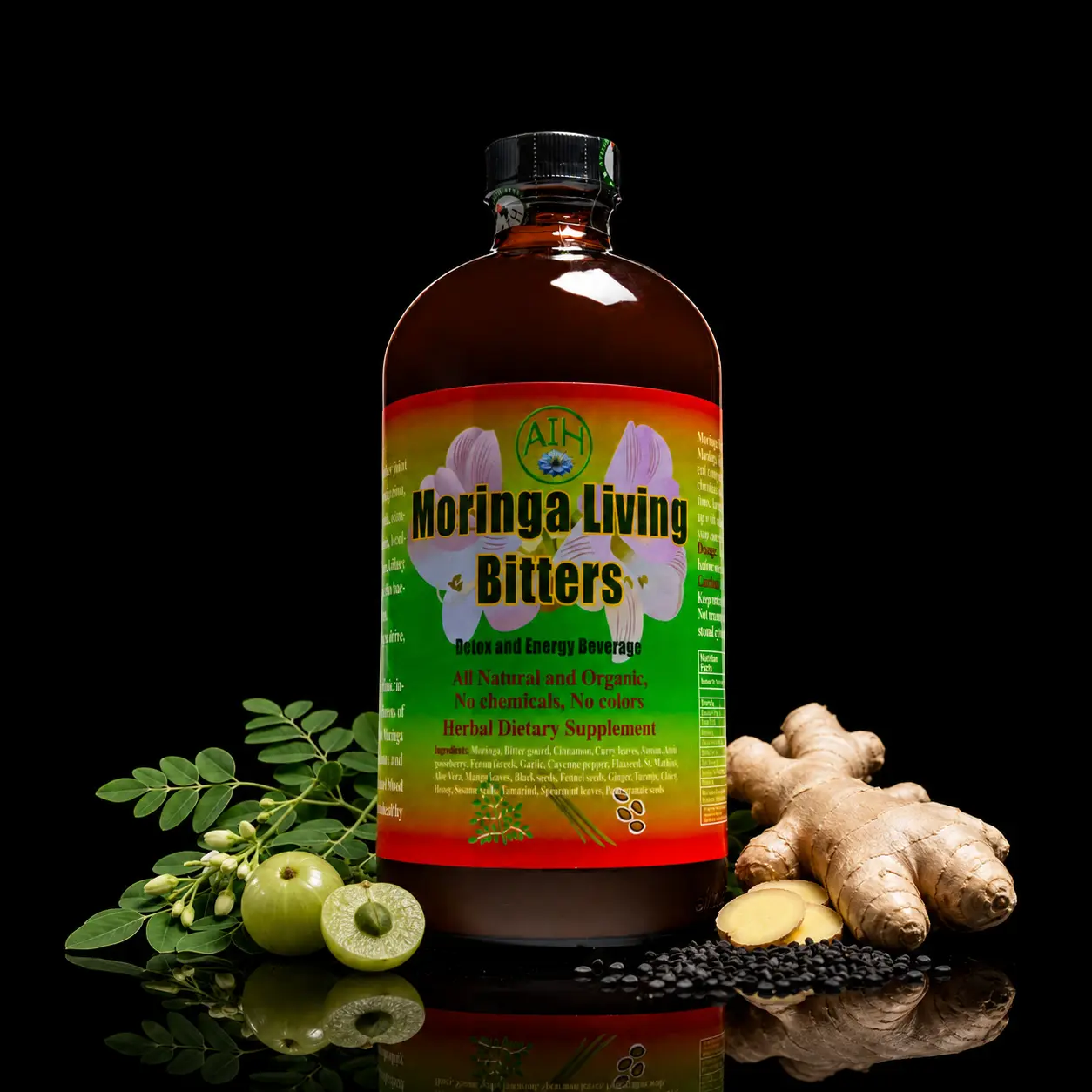 Nephew Organics Herbal Moringa Living Bitter