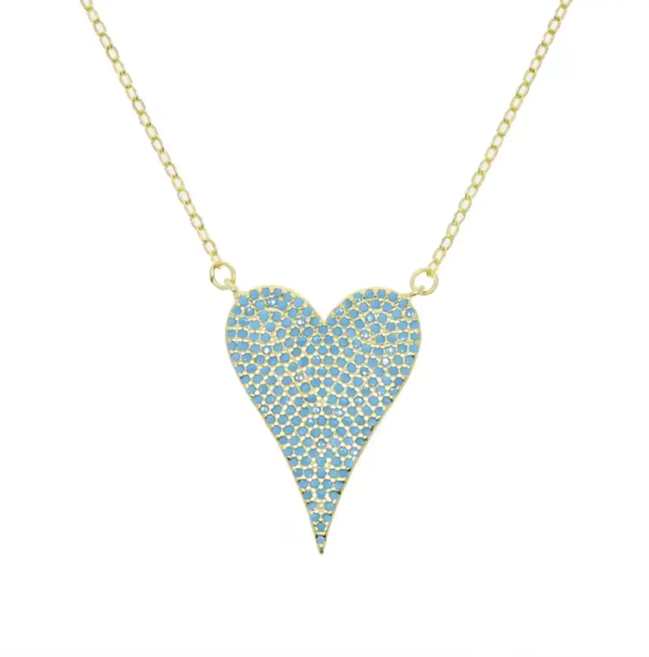 .925 PAVE DIAMOND HEART