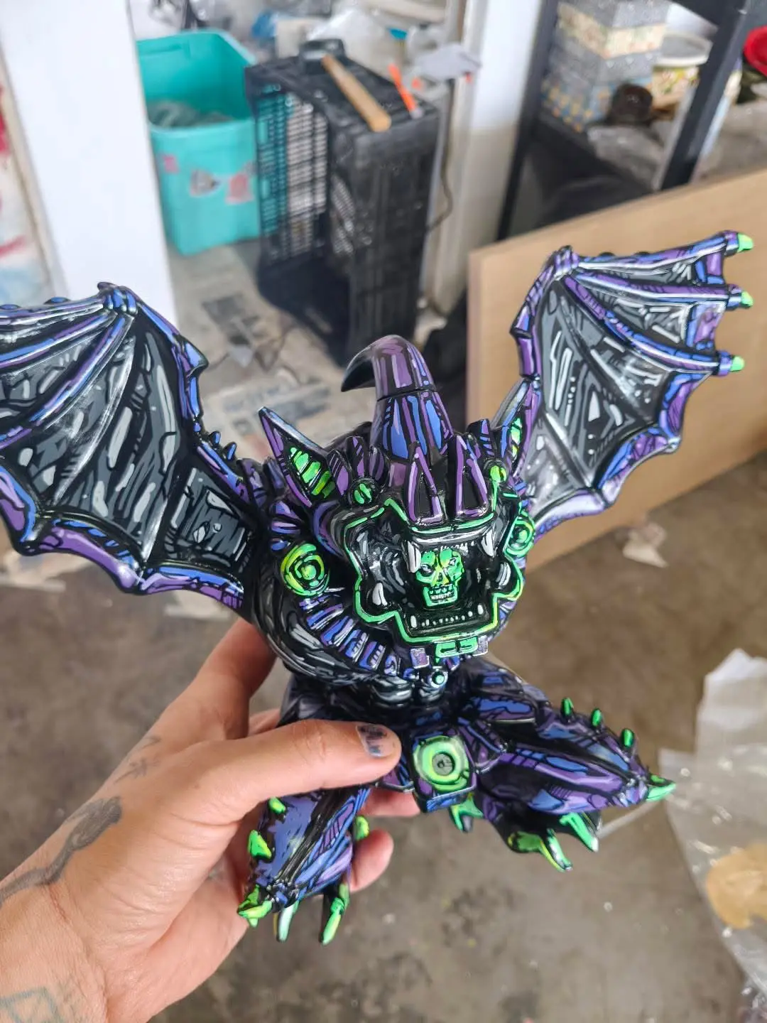 Frank Mysterio Bat - Purple/Black
