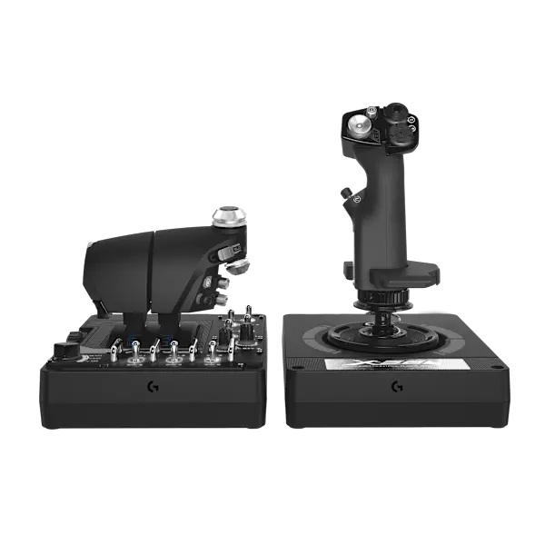 Logitech G X56 HOTAS Flight Controller for VR, Space Sims, and Flight Simulation