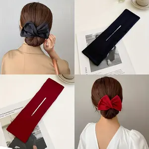 Multifunctional Hair Bun Making Set for Women, Easy-To-Use Magic French Twist Hair Clips, Various Colors, Fashionable, Adjustable, Comfortable, Durable