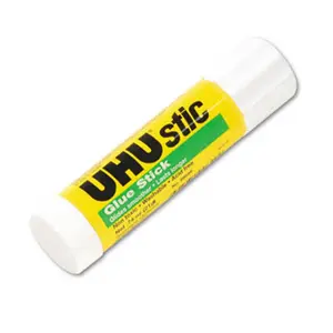 Saunders  UHU Stic Permanent Clear Application Glue Stick .74oz.