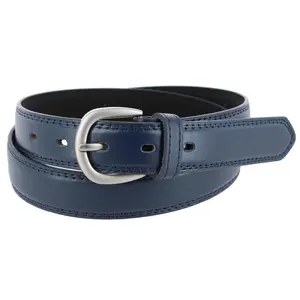 CTM Men's 1 1/8 Inch Wide Basic Dress Belt, Dress Belts