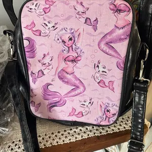Mermaid  Handmade Crossbody Purse
