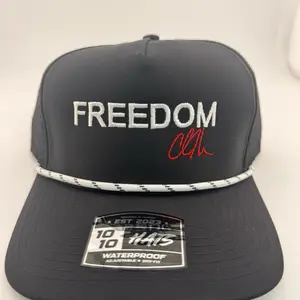 Freedom Dryfit 1010 Snapback Hat - Waterproof Adjustable Trucker Cap with Freedom Logo and Signature Design