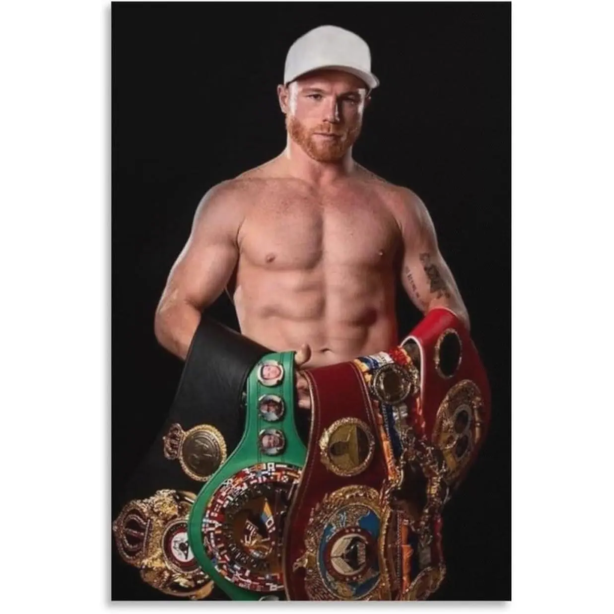 Canelo Alvarez Boxing Poster (2) Painting On Canvas Wall Art Poster Scroll Picture Print Living Room Walls Decor Home Posters