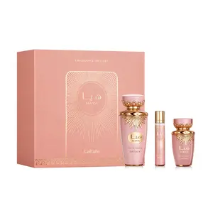 LATTAFA HAYA 3PC GIFT SET(EDP 3.4FL.OZ | 100ML, EDP 0.4FL.OZ | 12ML, HAIR MIST 1.6FL.OZ | 50ML)