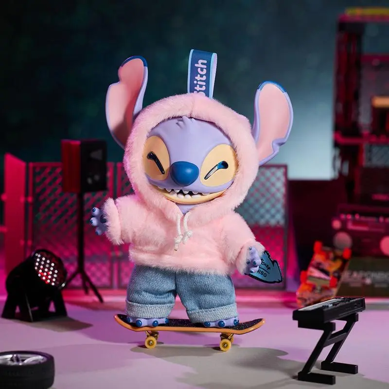 Disney Stitch GenZ Street Series Plush Blind Box - Hiphop Style