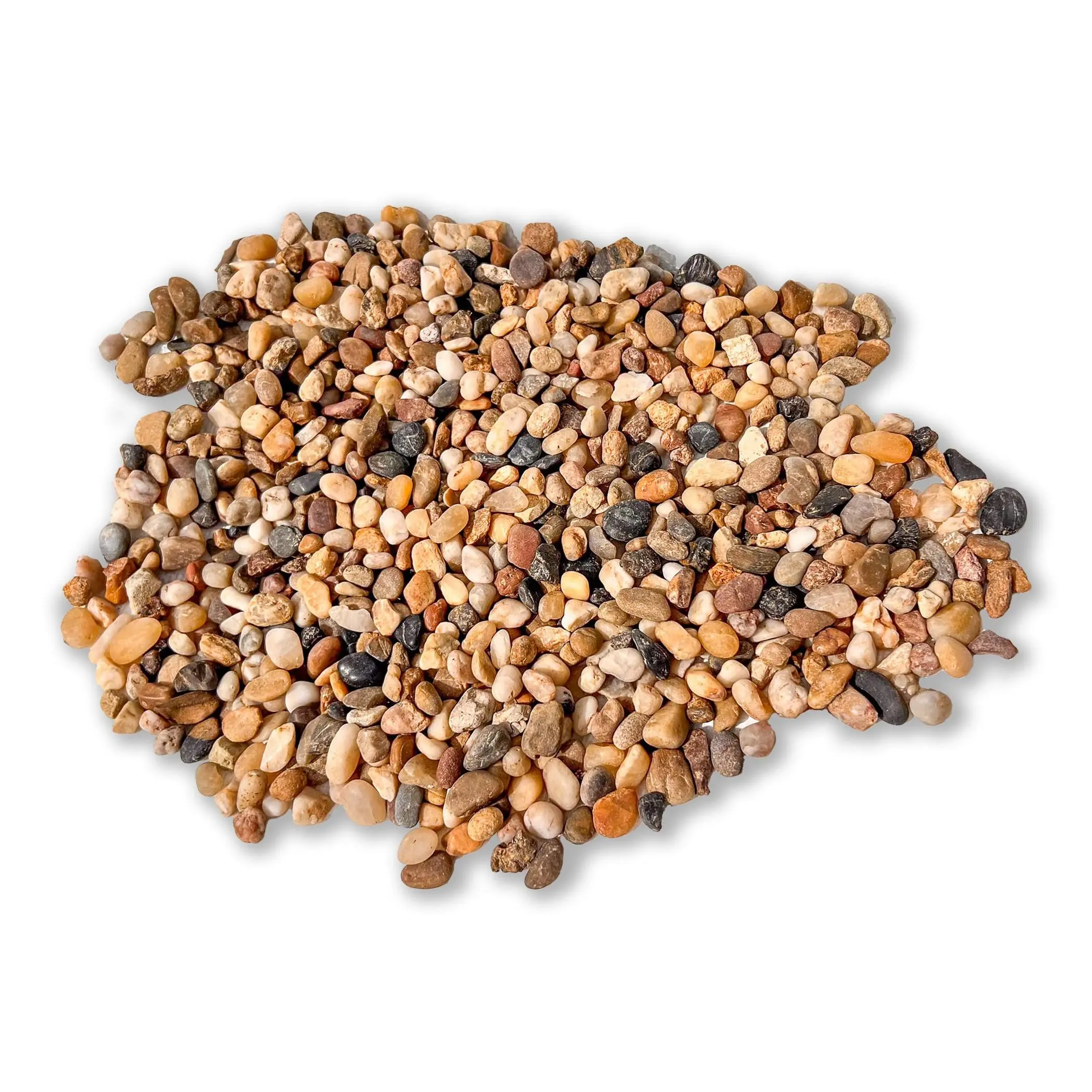 Mix Rock Stones: Natural Indoor and Outdoor Decor, Mixed Color Pebbles