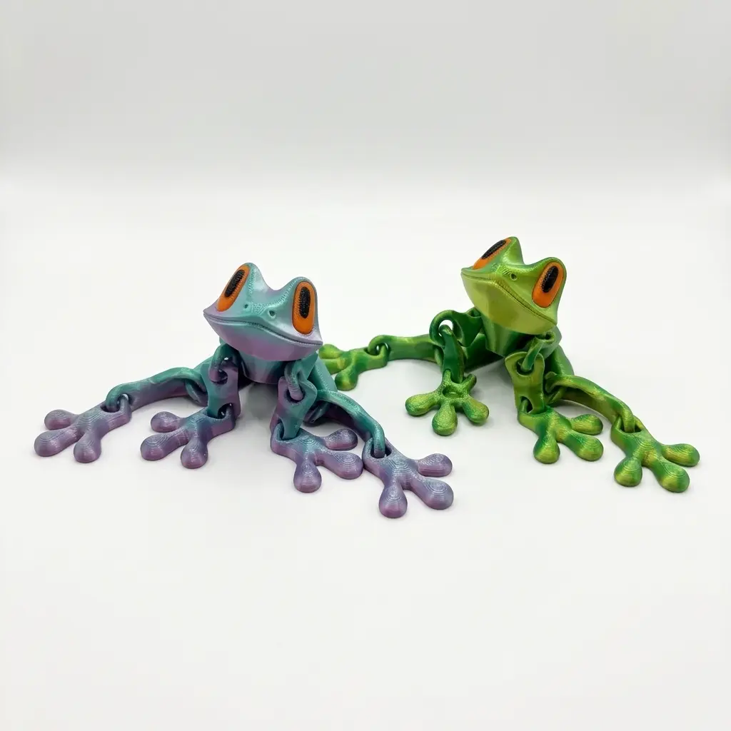 Stress-Relief Frog Fidget Toy, Fidgets for Anxiety, Interactive Sensory Plaything for Indoor & Outdoor Use