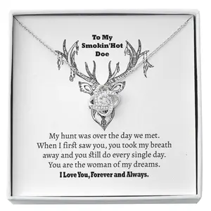 To My Smokin’ Hot Doe “Dreams” Necklace Gift Custom Necklace