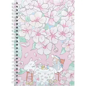 Sticker Storage Book Collecting Album Blank Stickers Organizer Book A5 Size with 40 Sheets Blank Release Paper for Stickers Holder Collection (Pink)