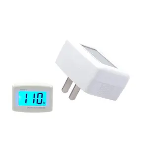 Plug-Type AC120V 80-300V  Digital Voltmeter AC Meter Plug and Play