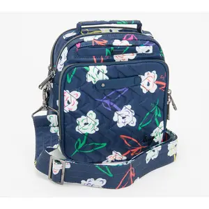 Lug RFID Crossbody with Charm Bar - Skeeter