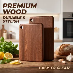 Solid Padauk Wood Double-Sided Cutting Board, Antibacterial & Mold Resistant, For Home Use, Large Size, Extra Thick