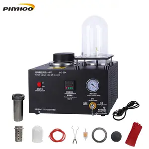 Vacuum Casting Machine 2kg Gold Melting Furnace 1400w 2000f Digital Display With Graphite Crucible For Scrap Silver Gold Copper Essential For Precious Metal Recyclers And Diy Jewelry Enthusiasts