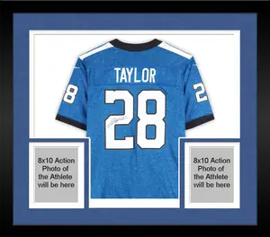 Framed Jonathan Taylor Indianapolis Colts Autographed Royal Alternate Knight Limited Jersey - Fanatics Authentic Certified