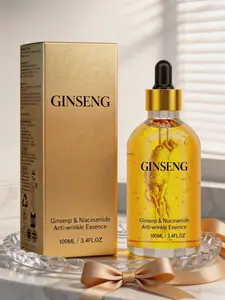 Ginseng Facial Essence Liquid Gentle Moisturizer - Moisturizes Skin, Enhances Delicate, Elastic, Smooth Eye Corners (Beauty & Personal Care Skincare Product)