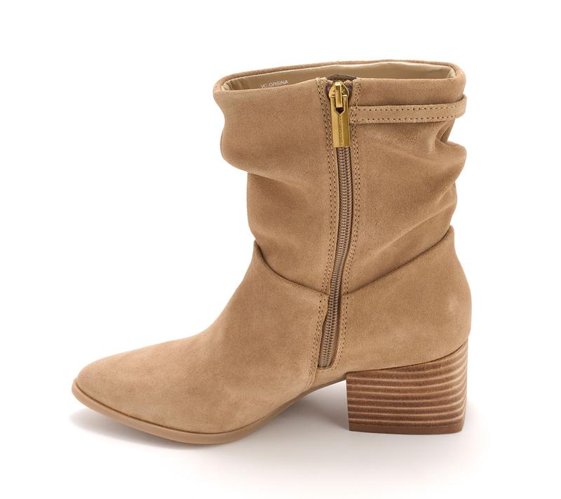 Vince Camuto Water-Repellent Leather or Suede Mid Shaft Boots - Orsina