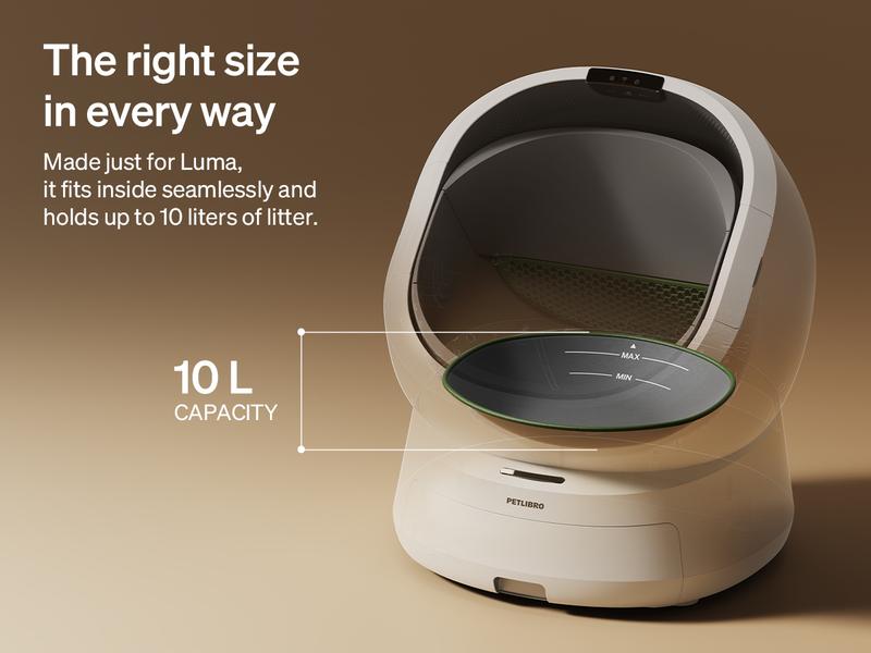 PETLIBRO Luma Essentials Waste Drawer Liners Carbon Deodorizer Litter Mat Trapping Mat for Pet Care