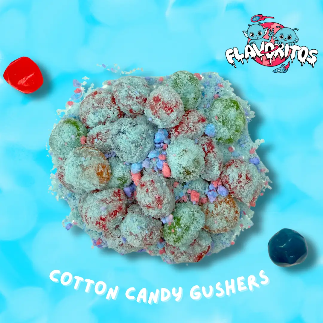 Flavoritos, Cotton Candy Gushers - Sweet Candy Snack