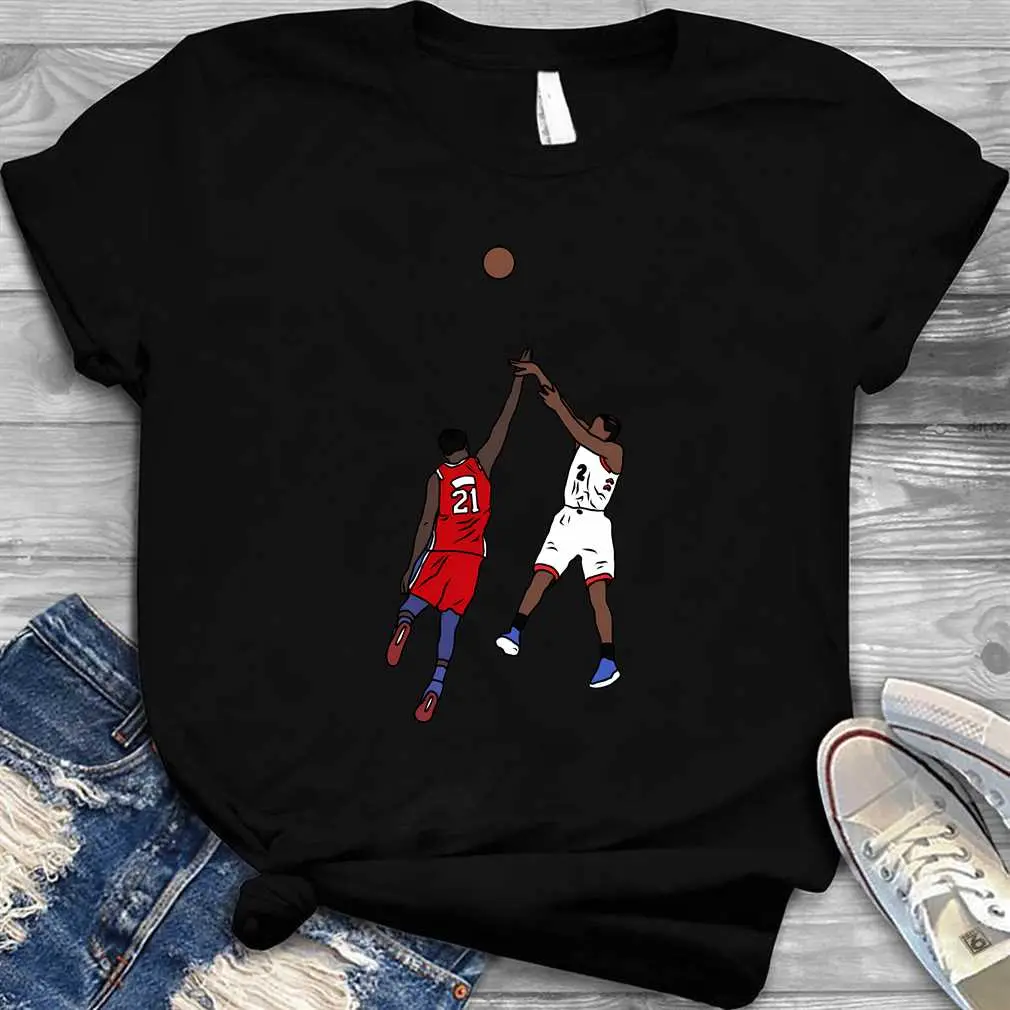 Kawhi Leonard Game Winner Vs. Philadelphia -  T-Shirt