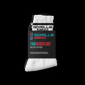 Gorilla Mind Athletic Crew Socks