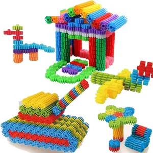 Versatile gear building block toy, 3D snowflake blocks, creative and educational STEM sensory toy, made of high-quality ABS material, suitable as a birthday gift or party surprise gift for children